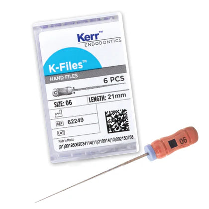 Kerr K-Files 21mm Stainless Steel Files Kerr K-Files 21mm Stainless Steel Files